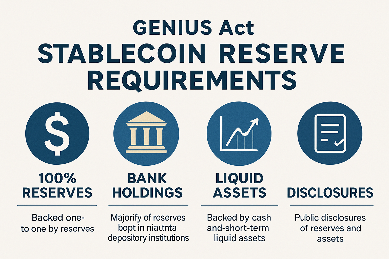 GENIUS Act stablecoin reserve requirements
