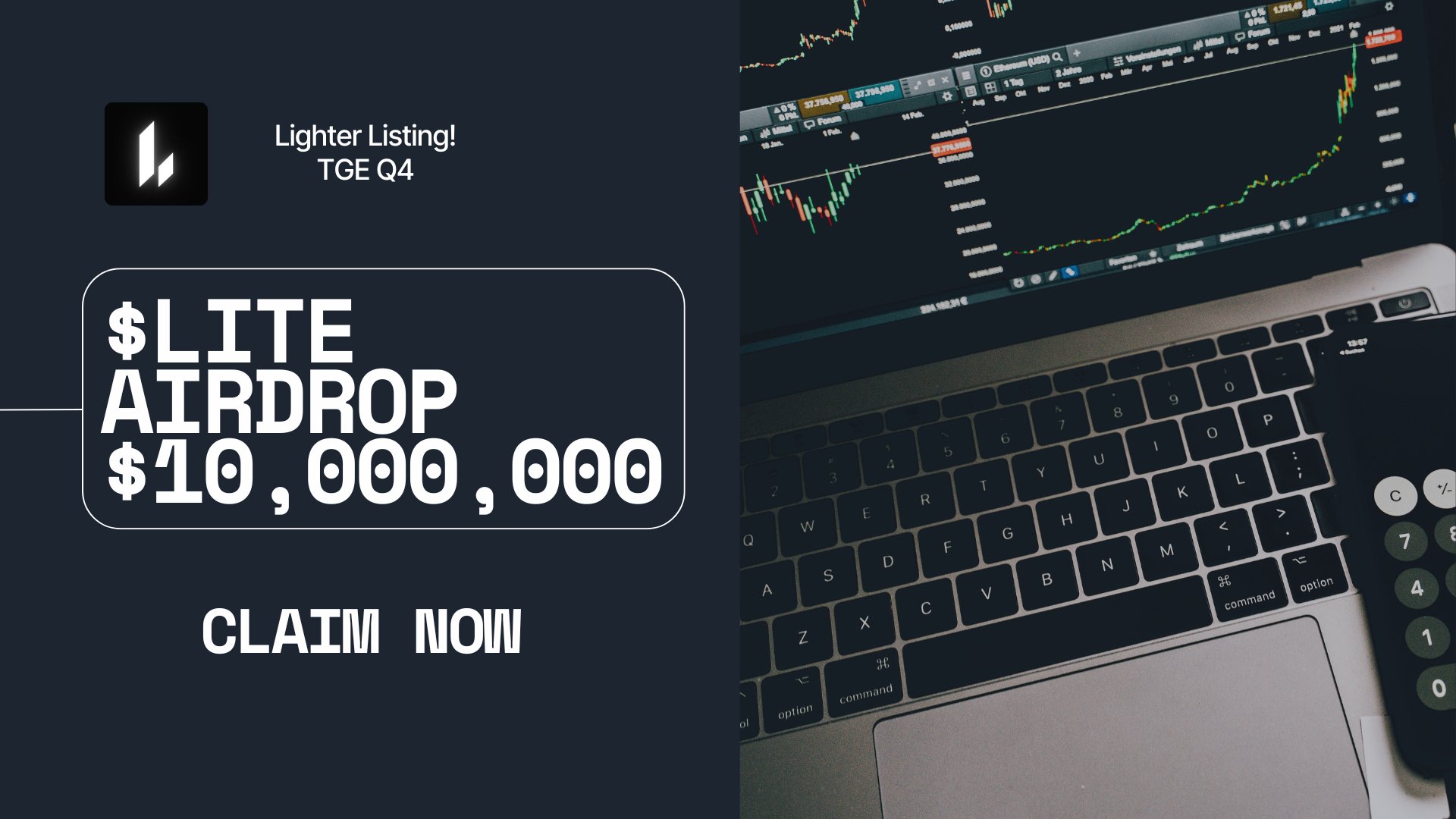 Lighter Ethereum L2 perpetual DEX interface