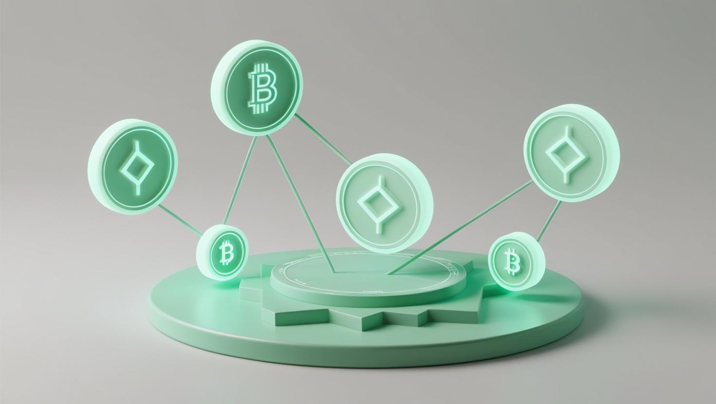 interoperability chain links puzzle icon