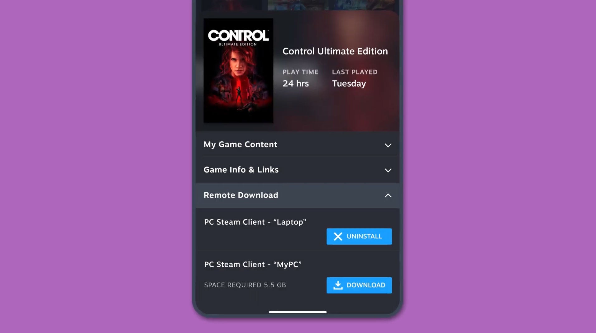 Steam wishlist notification screenshot