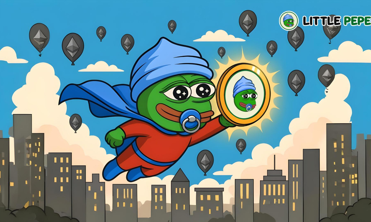Little Pepe Solana meme coin logo