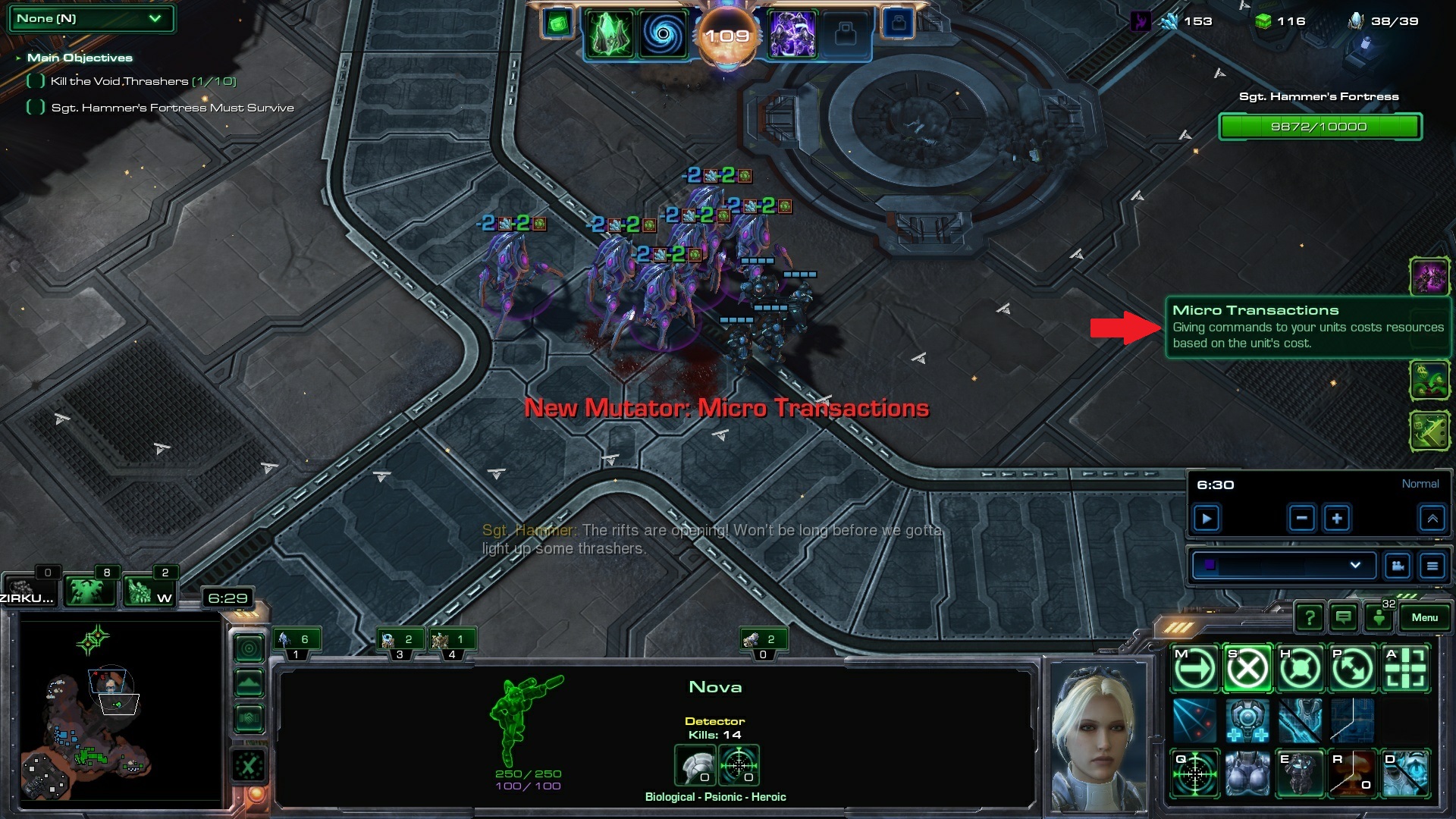 AI Arena StarCraft II battle interface