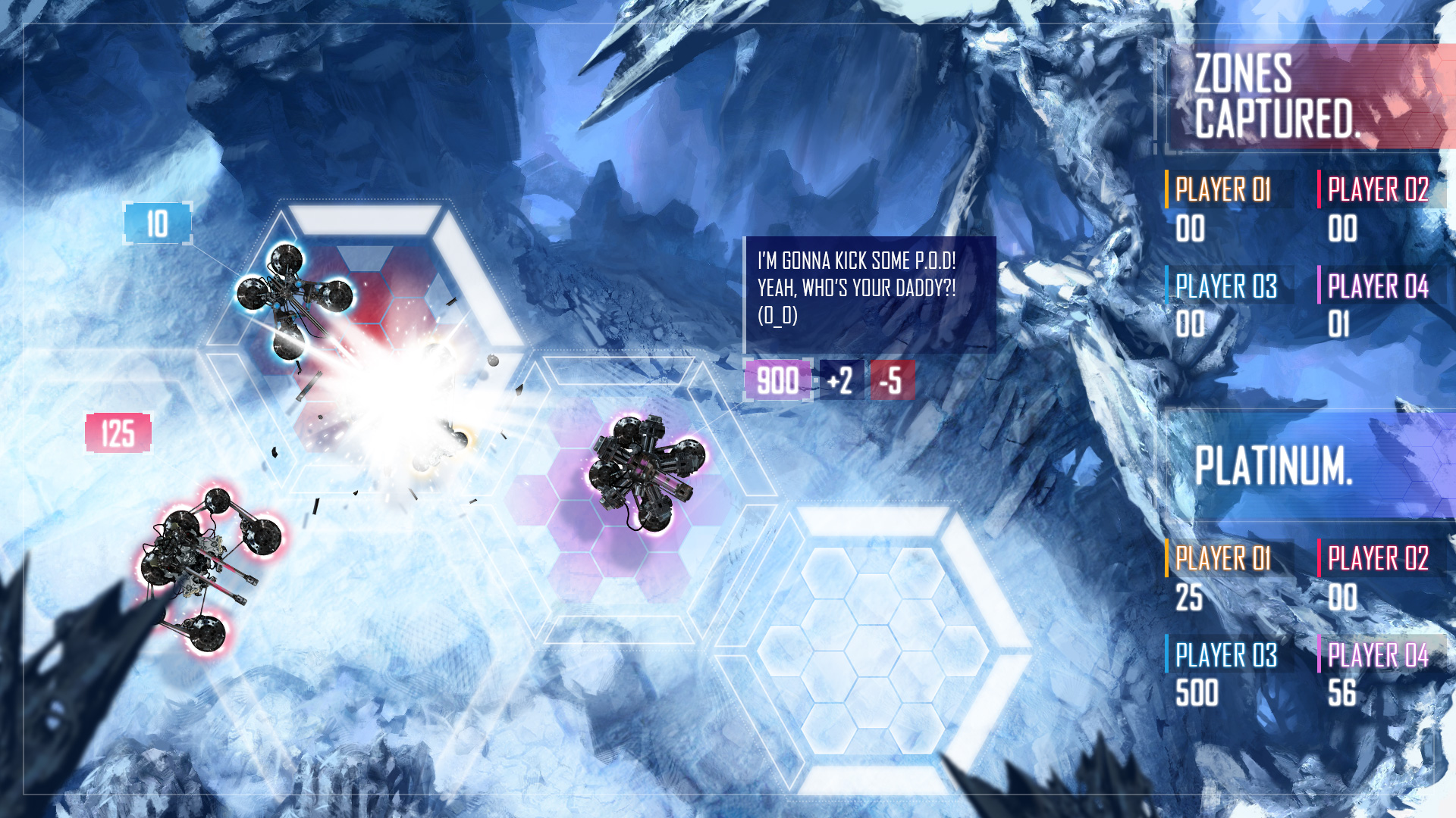 CodinGame AI Battles competition interface