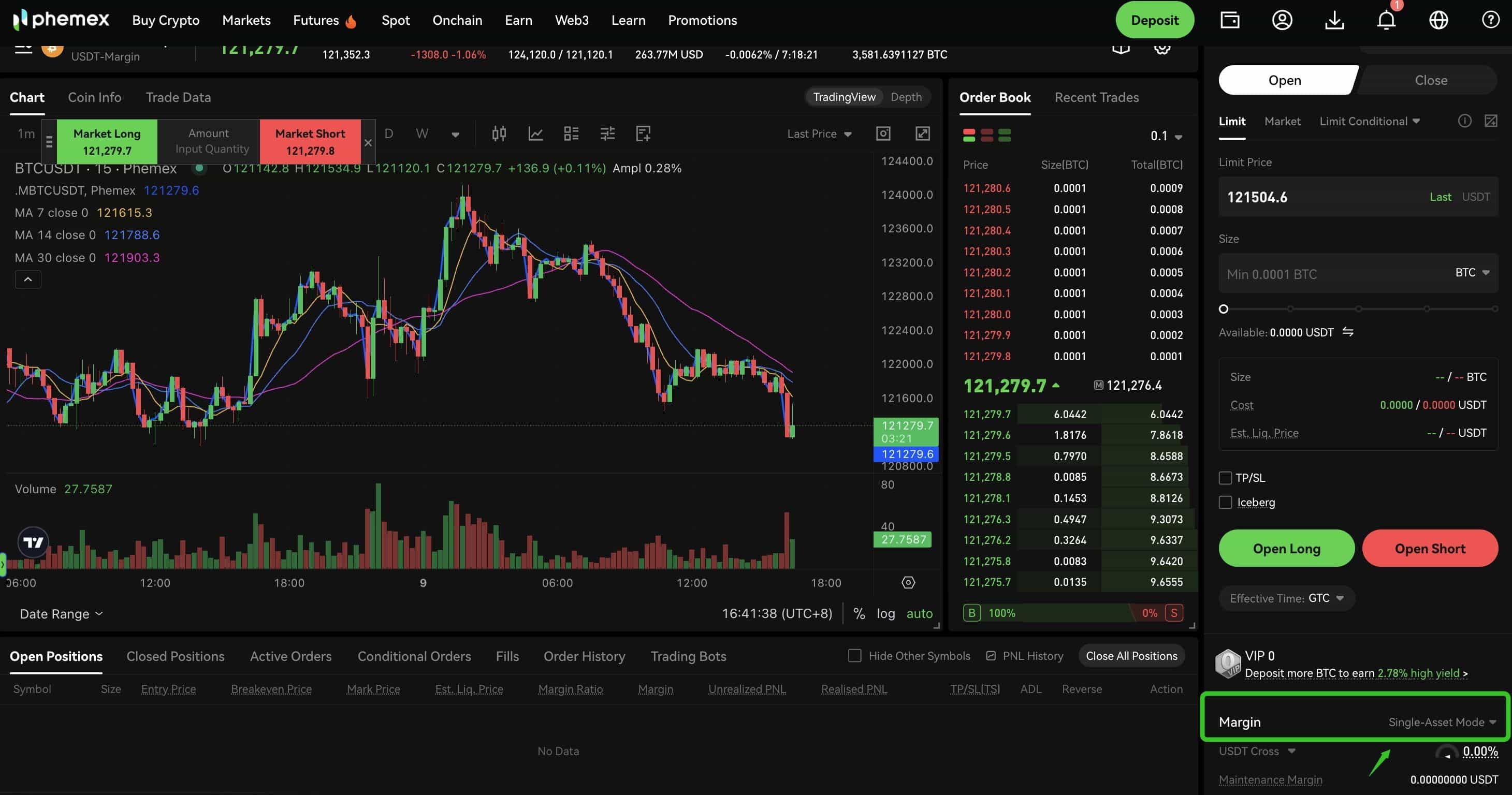 dynamic margin limits dashboard crypto brokerage