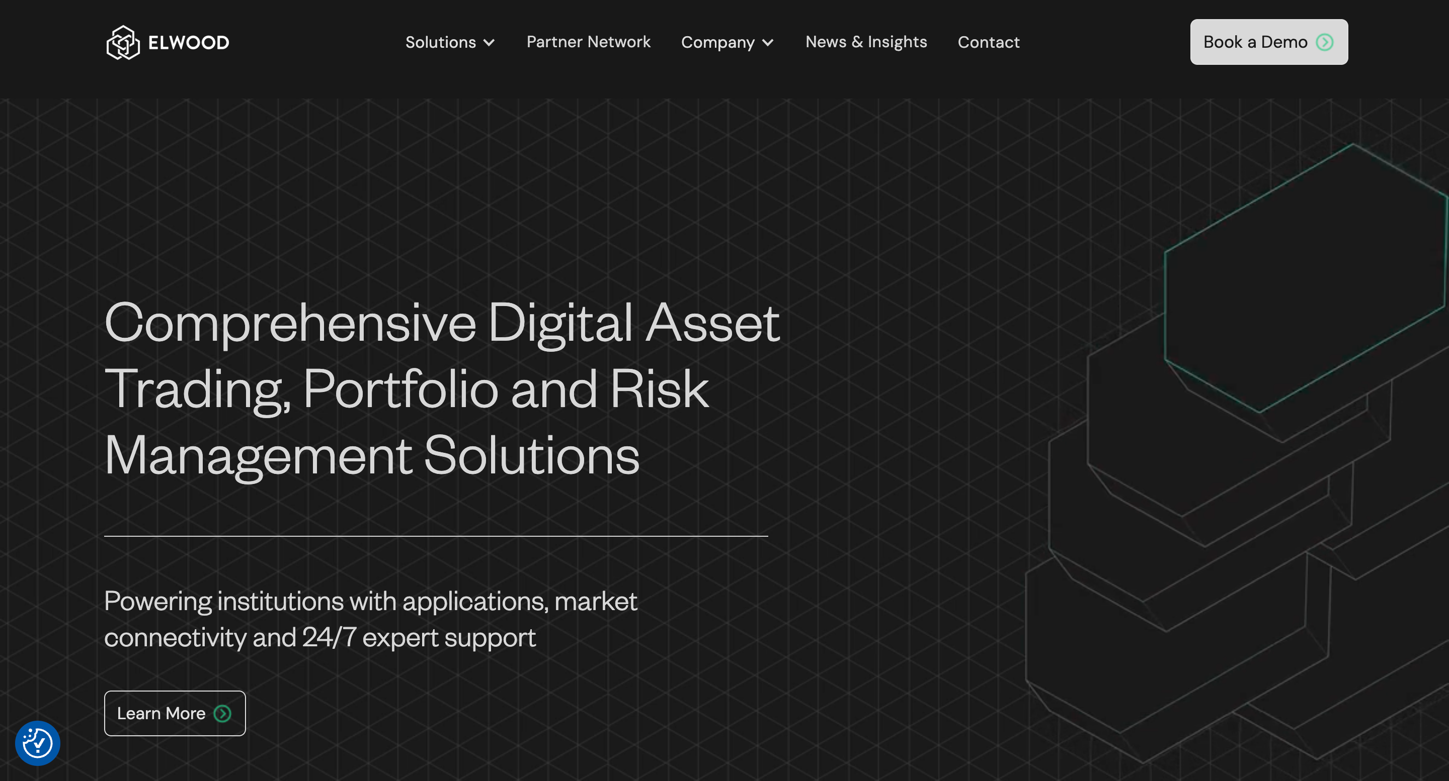 real-time portfolio risk dashboard FalconX crypto