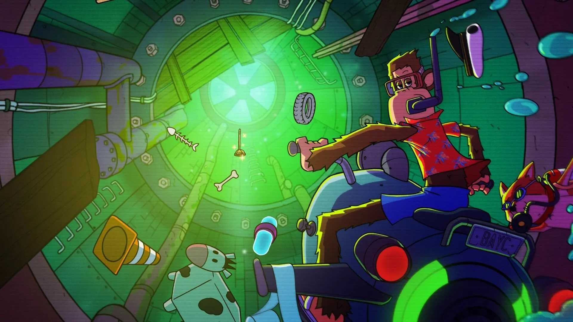 Rips endless runner NFT game on Base screenshot