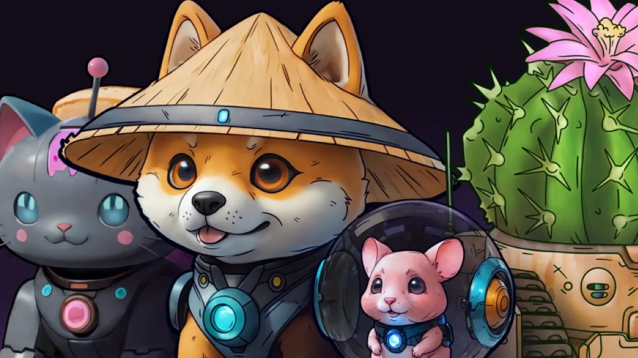 Cat in a Dogs World MEW Solana meme coin mascot