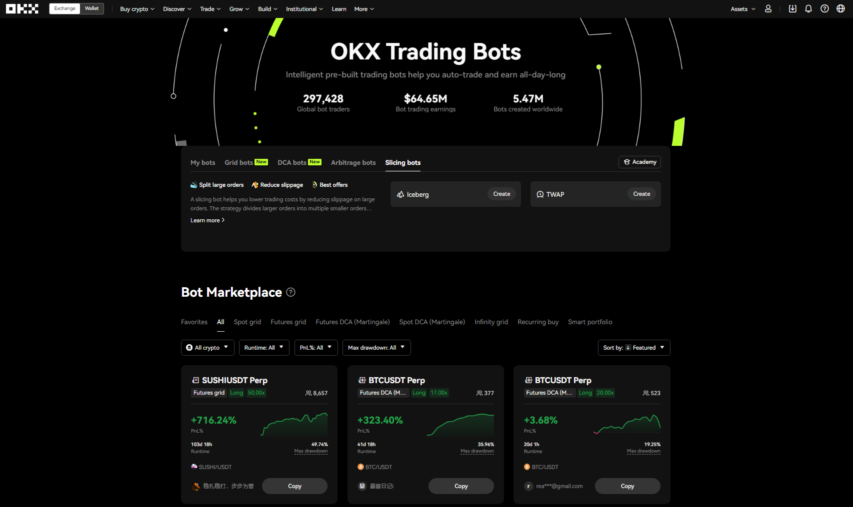 OKX recurring buy funding requirements