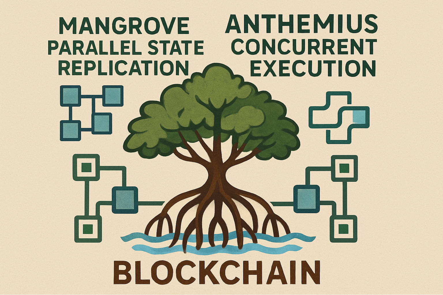 Mangrove parallel state replication Anthemius concurrent execution blockchain