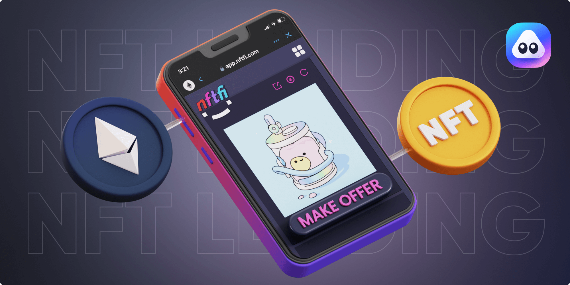 NFT lending LTV ratio comparison