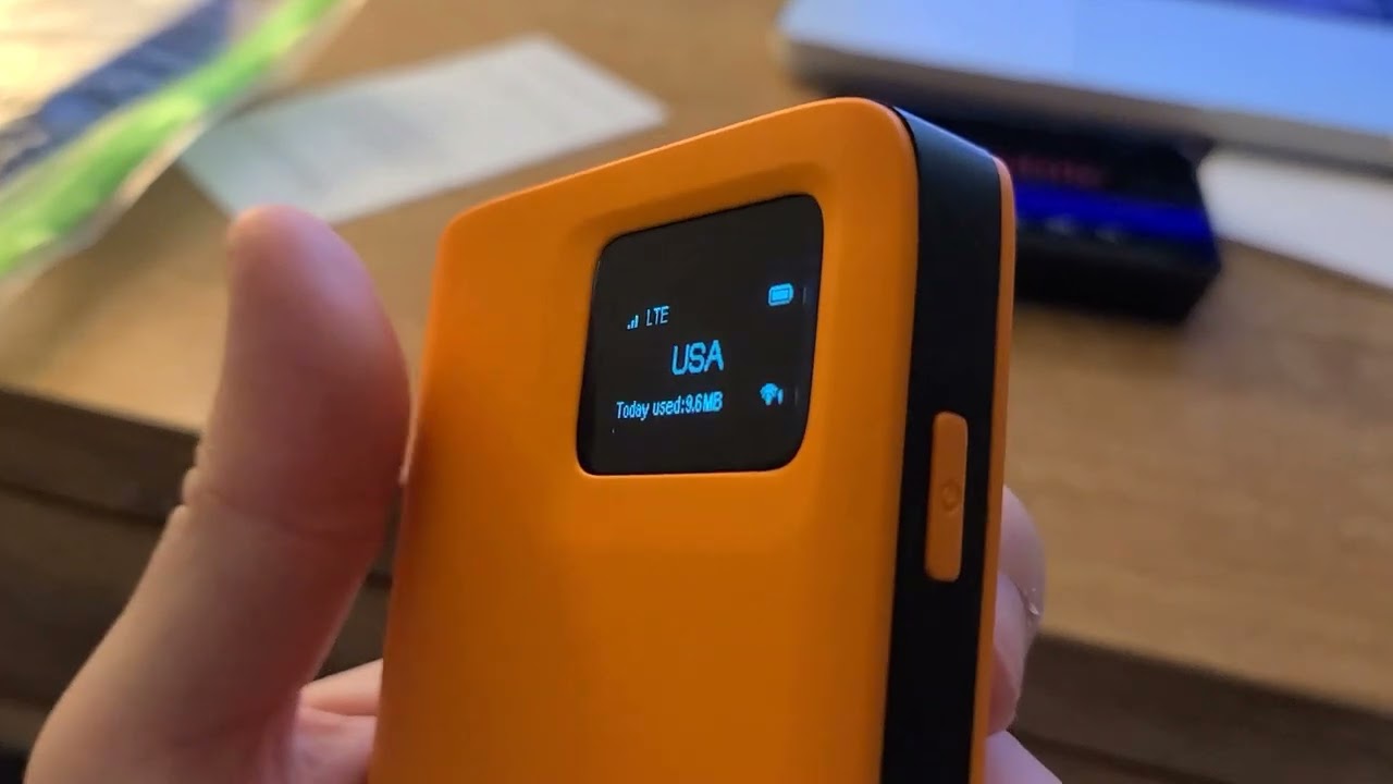 Roam WiFi sharing app or device in use