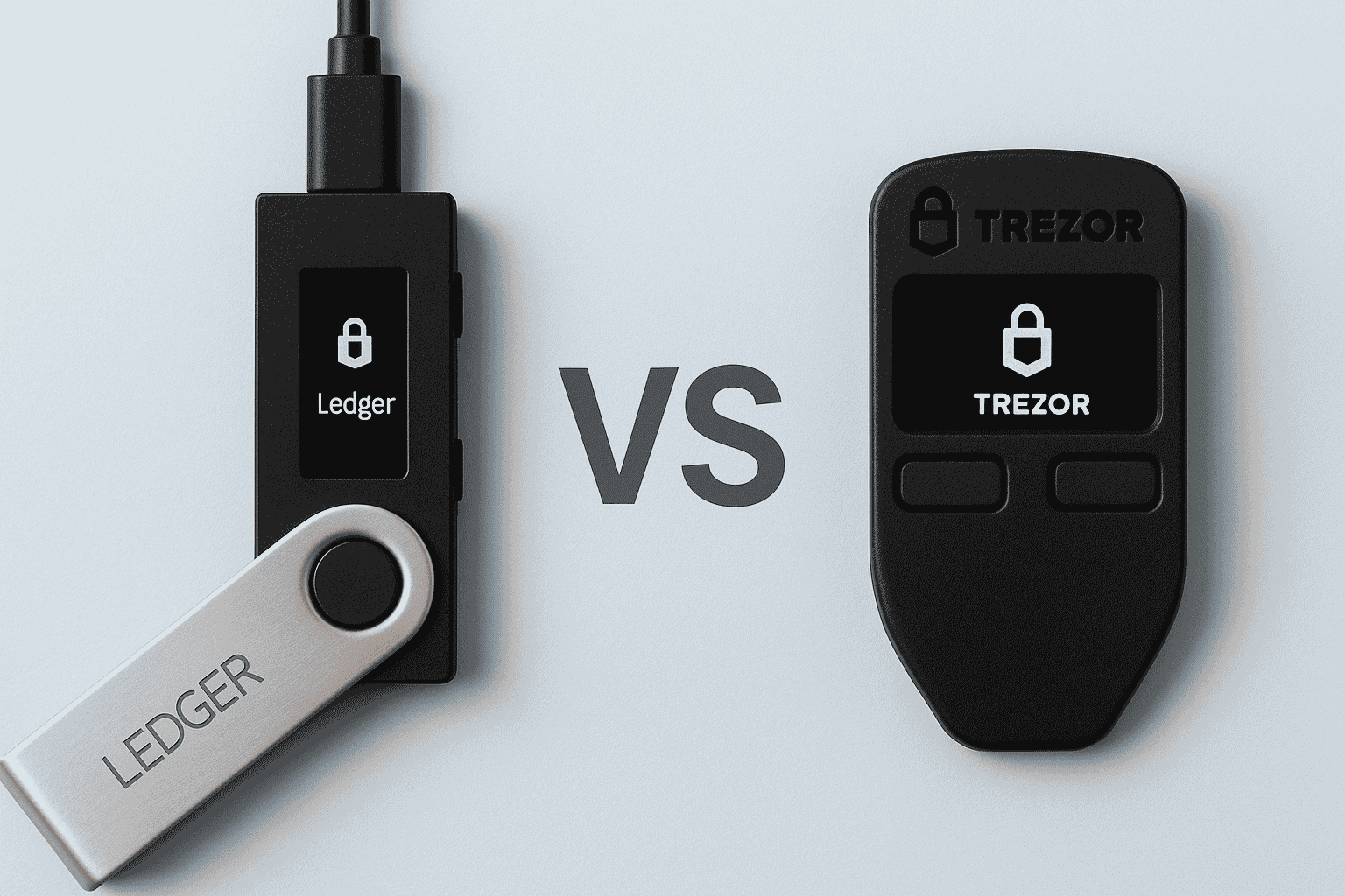 Ledger Trezor hardware wallet 2025