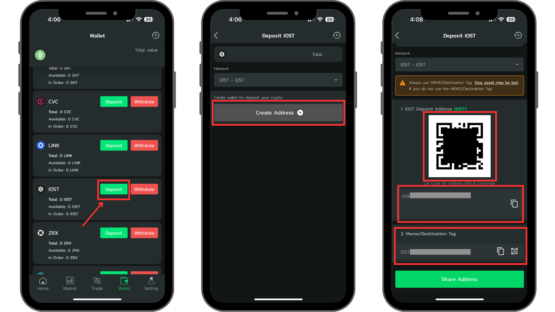 Verifying Bitcoin wallet address before transaction