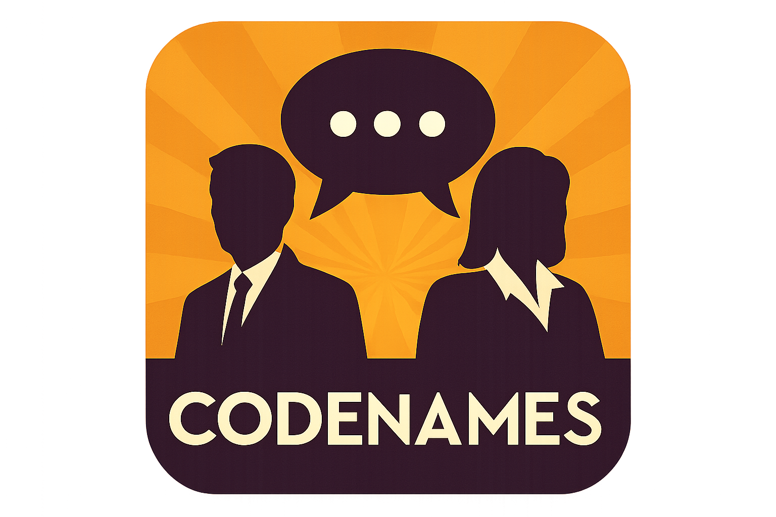 Codenames game icon team communication