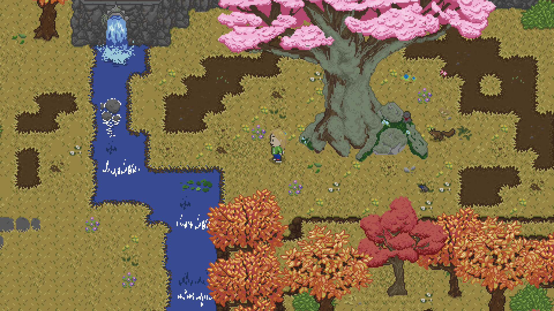 Spirittea AI-assisted pixel art