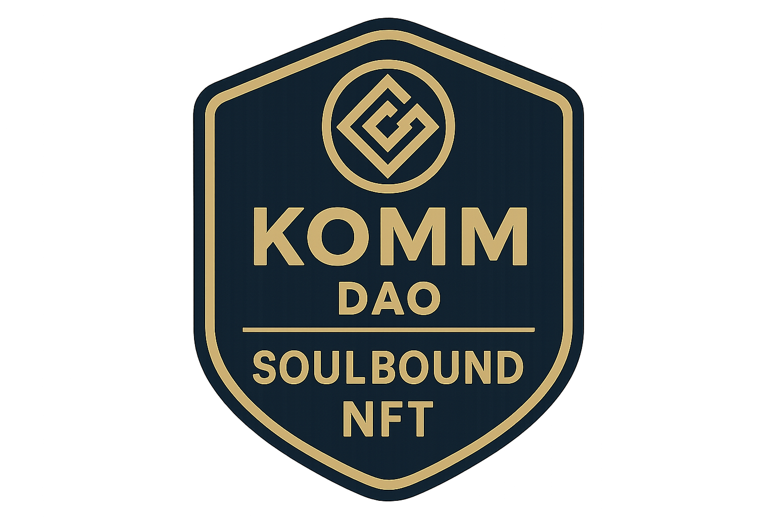 Komm DAO Soulbound NFT badge example