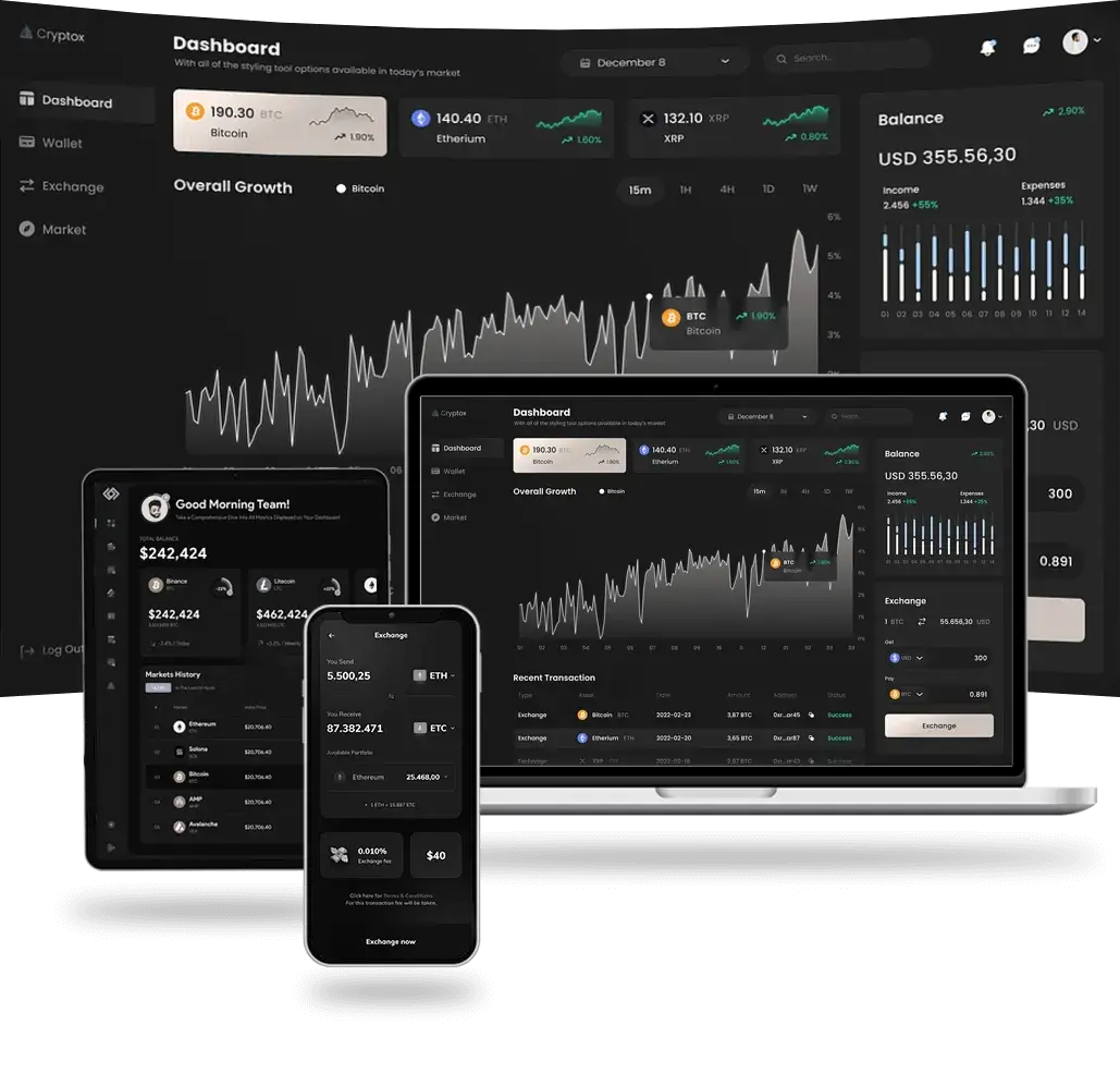 crypto transaction risk scoring interface