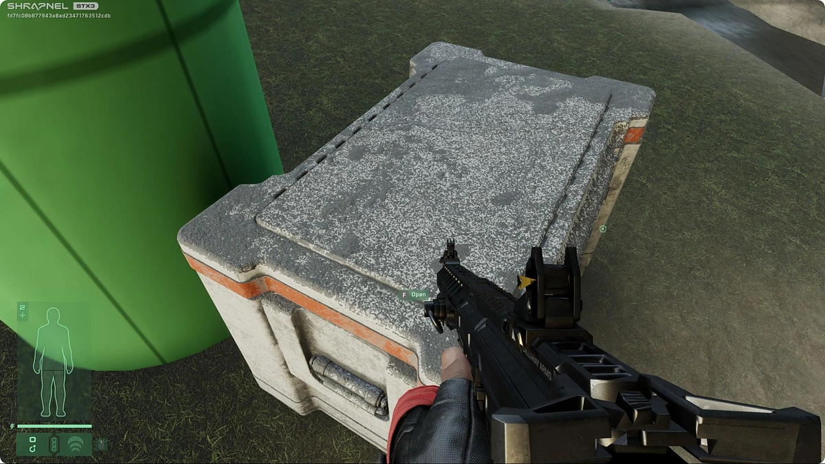 Shrapnel extraction FPS NFT game Avalanche