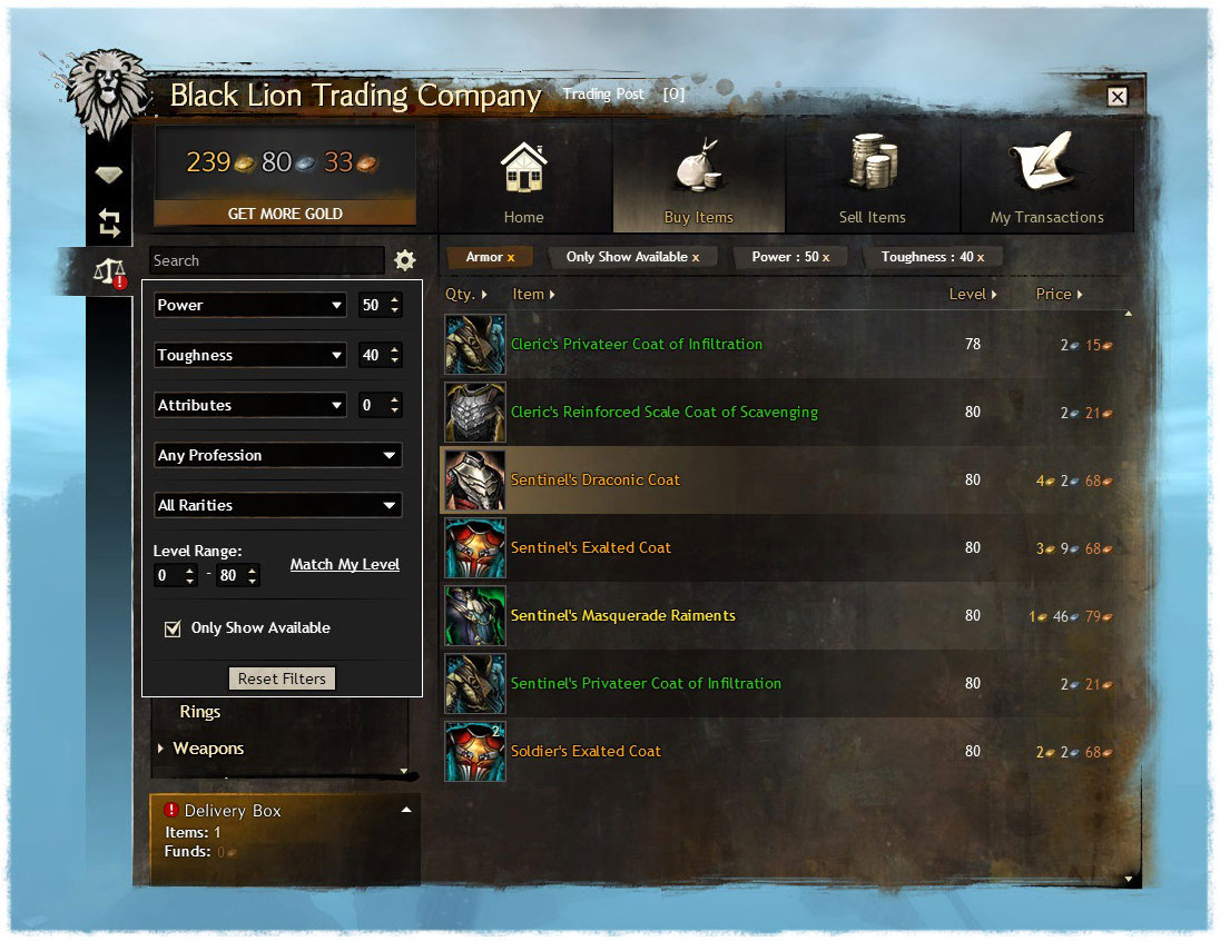 Base Guild role claim interface screenshot