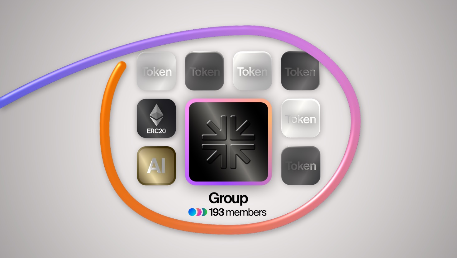 Flaunch Groups interface