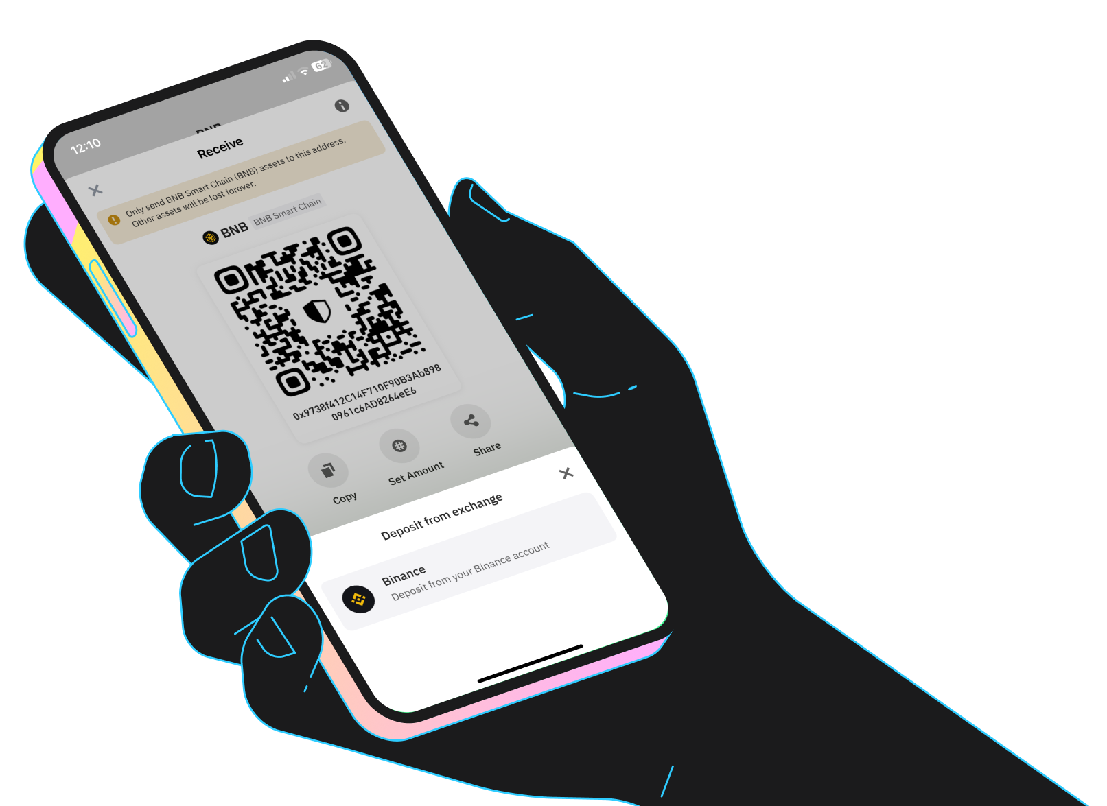 Trust Wallet multi-chain interface