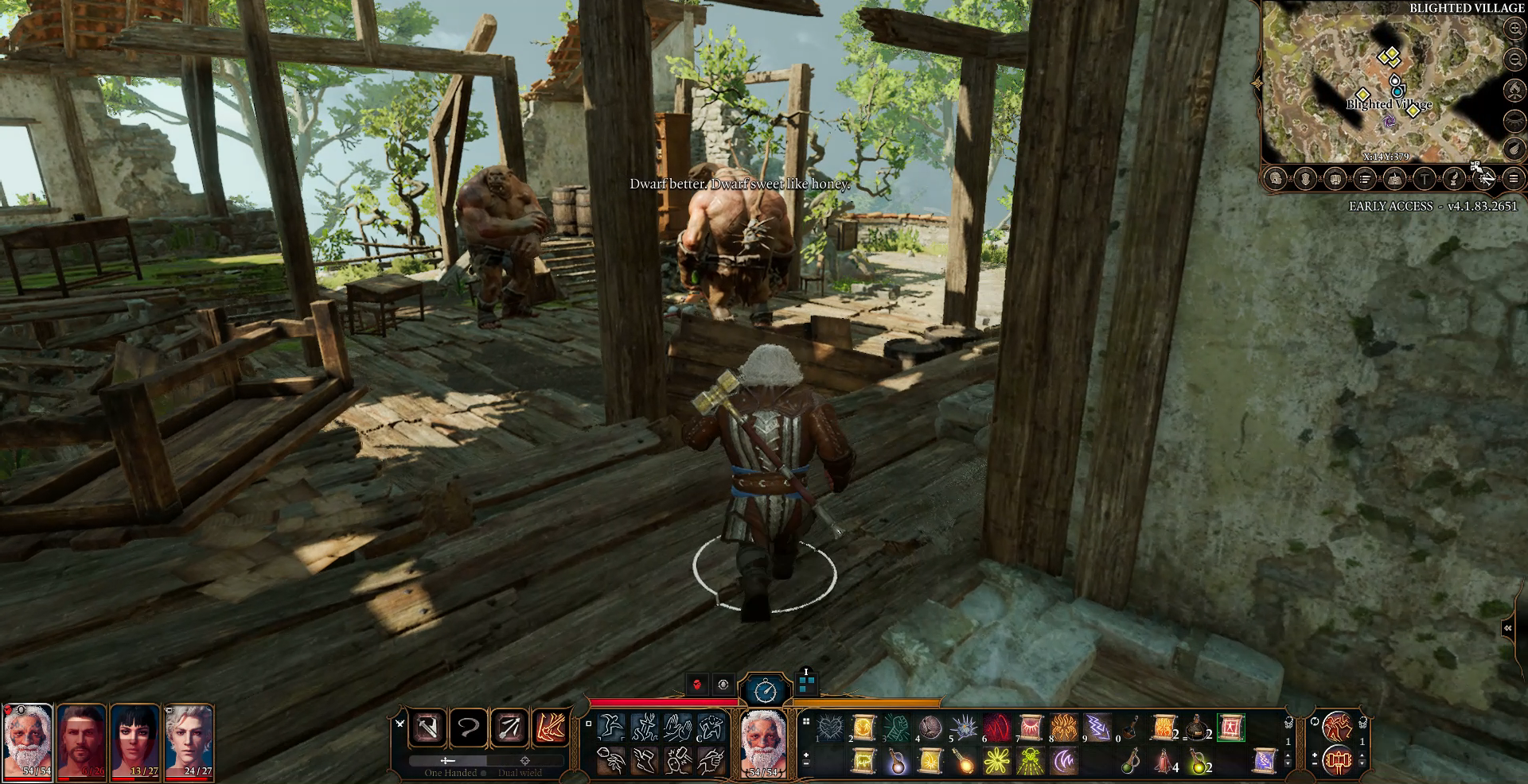 BG3 Blighted Village spider matriarch player screenshot