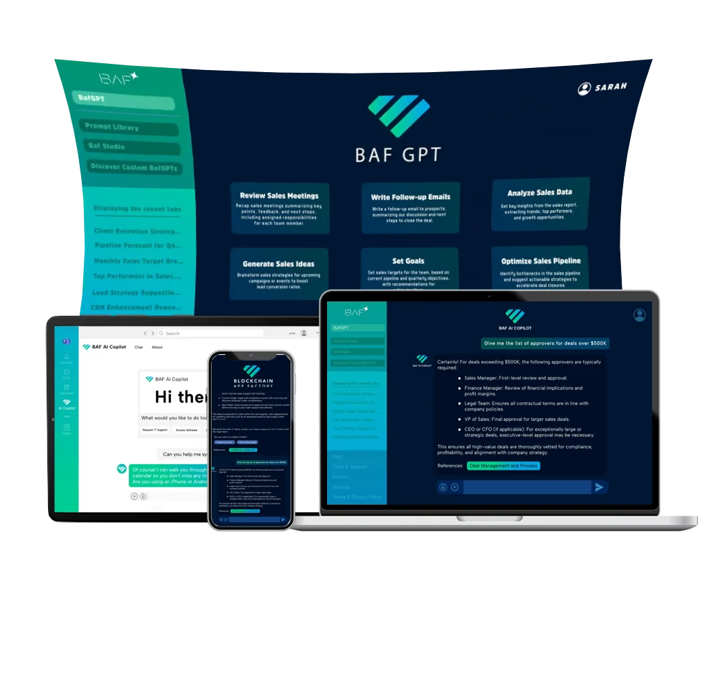 Blockchain App Factory rollup service platform
