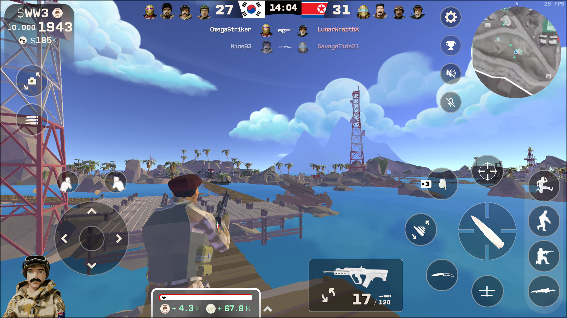 Arise Solana PvP combat screenshot