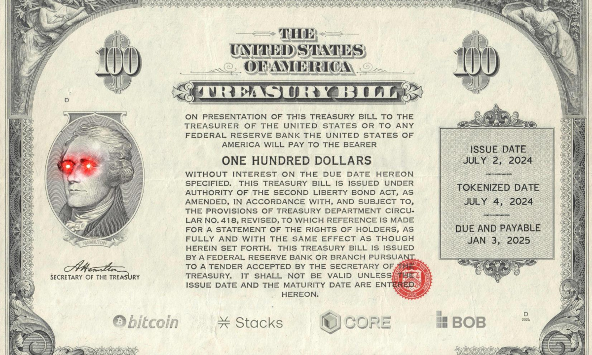tokenized US Treasury bonds