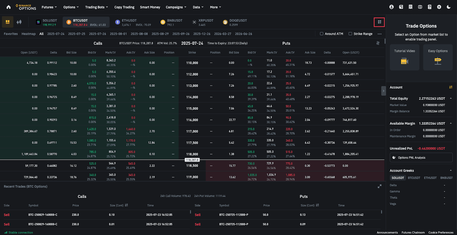 Binance Mercado Bitcoin order book