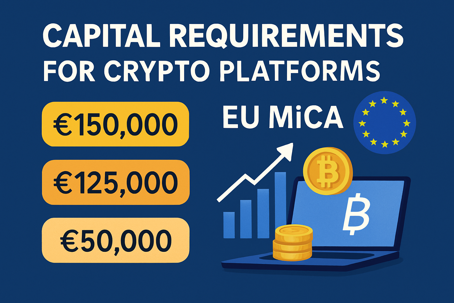 crypto platform capital requirements EU MiCA