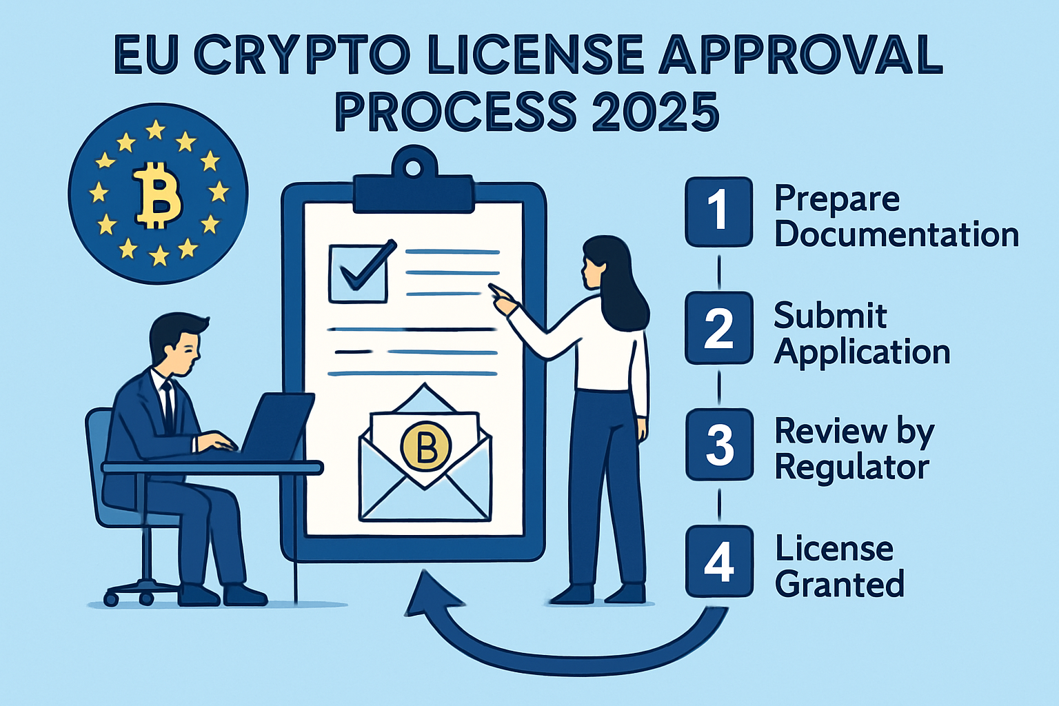 EU crypto license approval process 2025