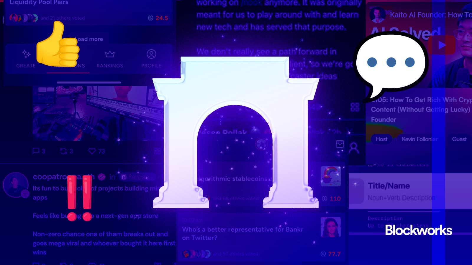 Zoonarket memecoins Farcaster mini-app screenshot