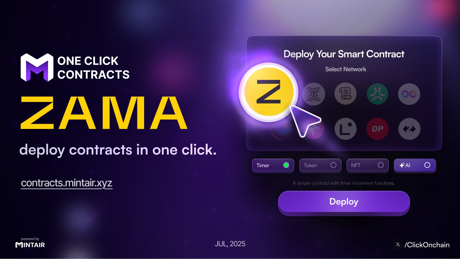 Zama fhEVM confidential smart contract