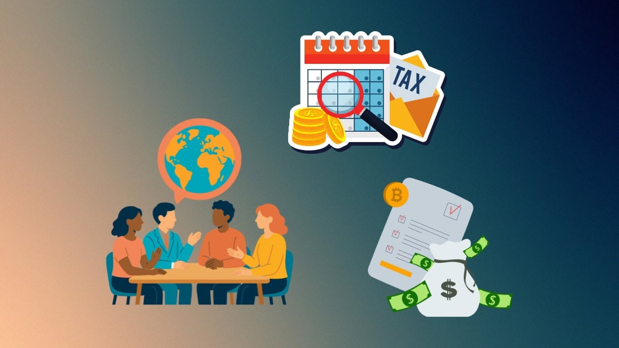 Bitcoin ETF tax treatment illustration