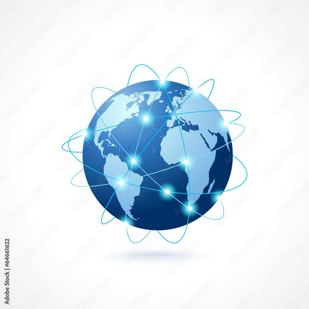 globe network icon