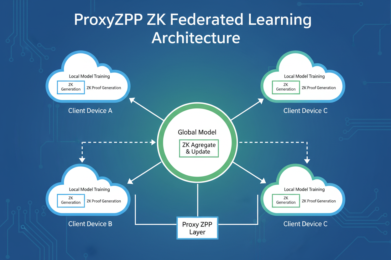 ProxyZKP ZK federated learning diagram