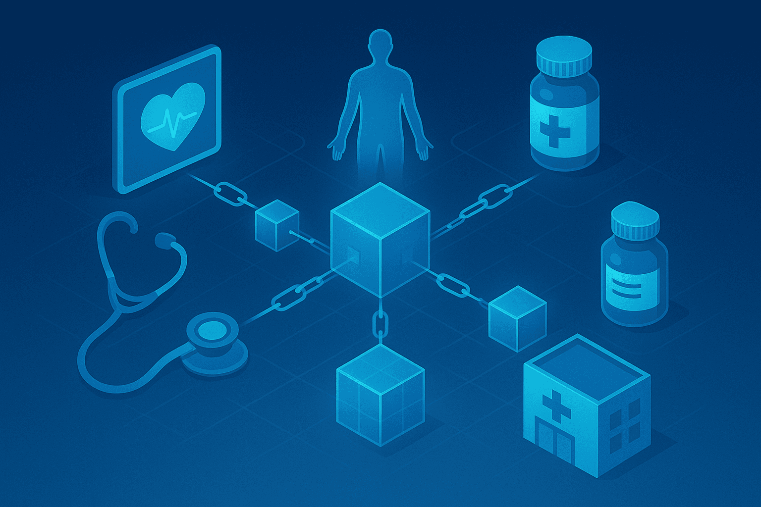 blockchain confidential smart contracts healthcare