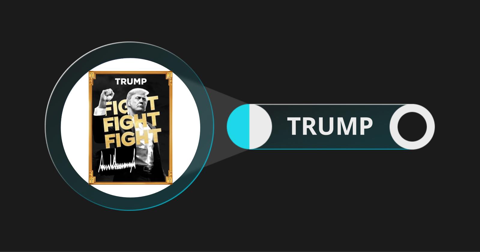 Official Trump Solana TRUMP token logo