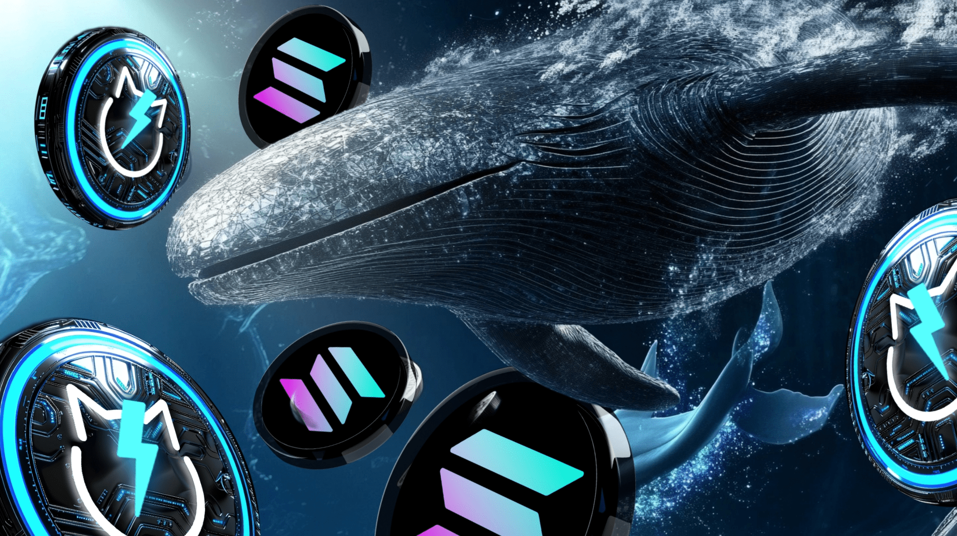 Whale Coin Solana memecoin whale mascot