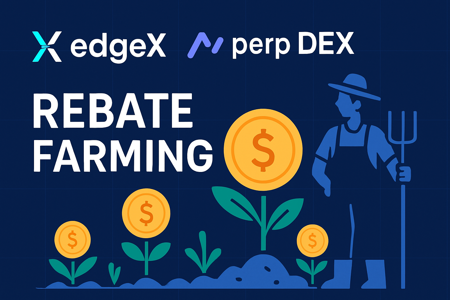 edgeX perp DEX rebate farming