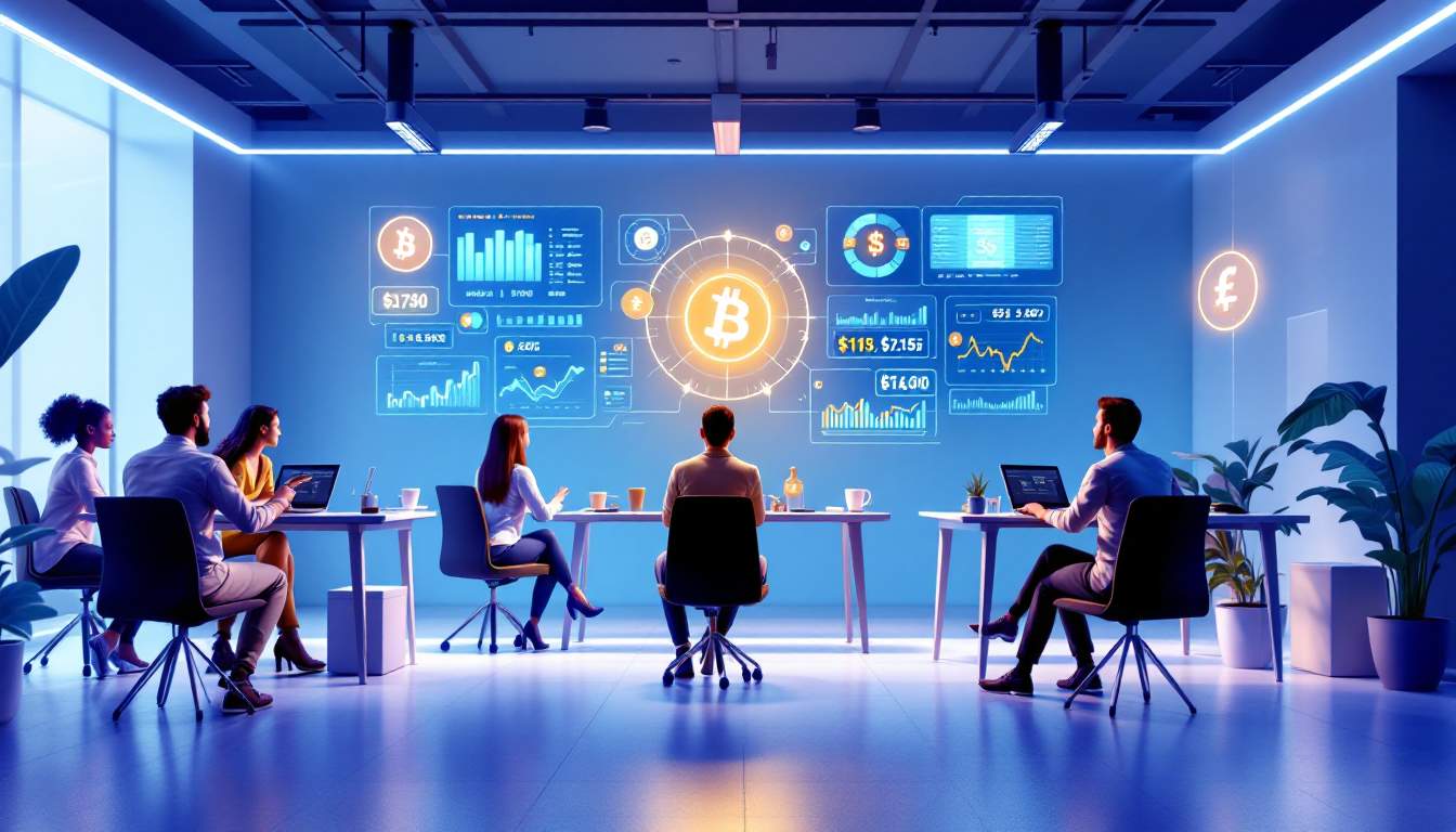 Employer funding payroll in USDC illustration