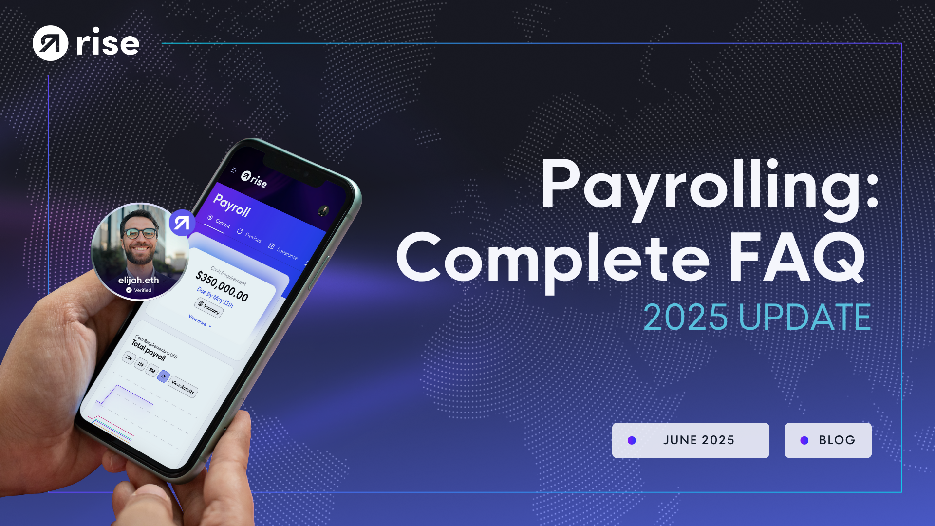 Payroll tax reporting dashboard for crypto wages