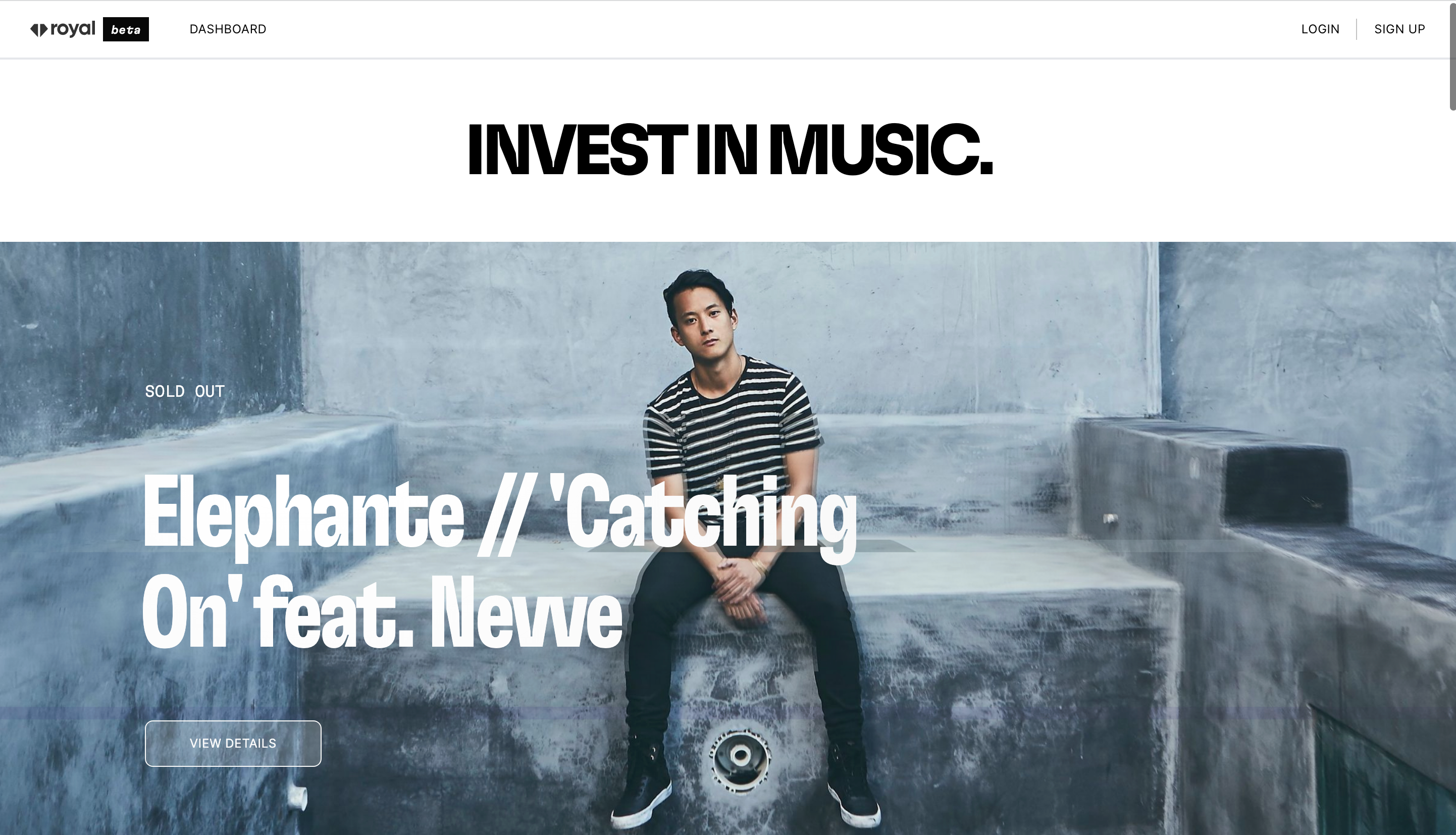 Royal.io mint royalty NFT interface