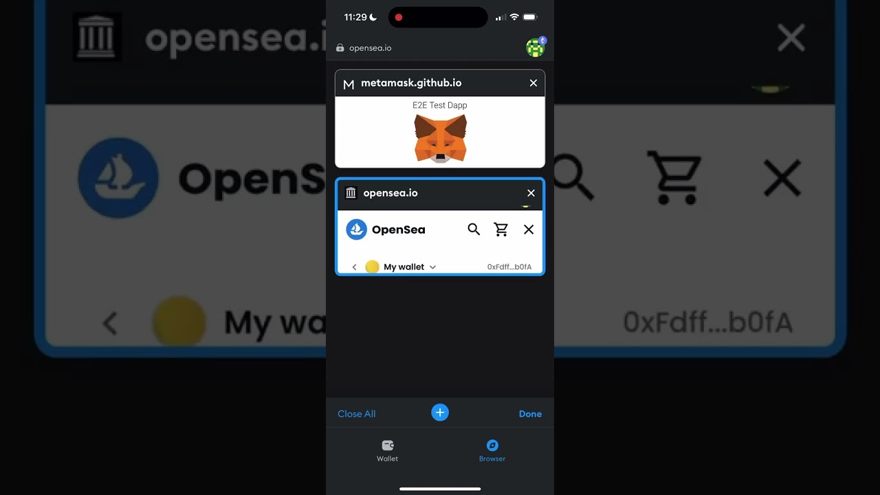 MetaMask Mobile Perps tab screenshot
