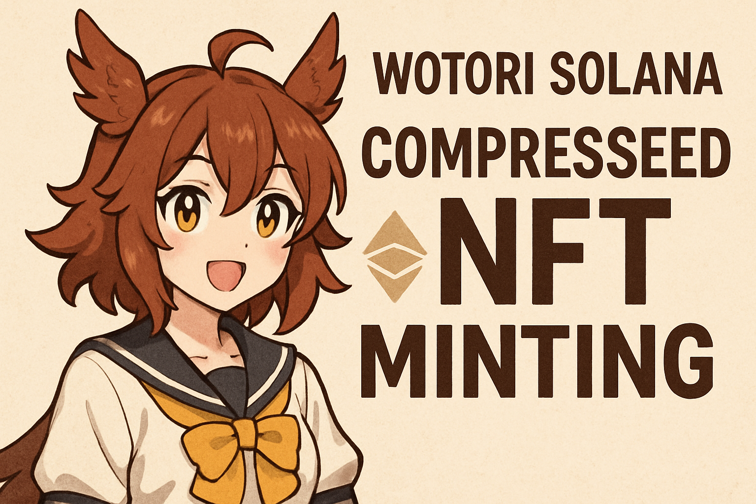 Wotori Solana compressed NFT minting
