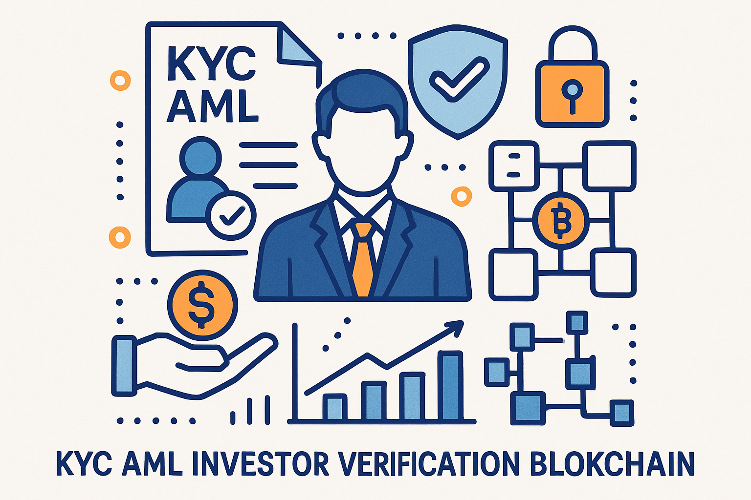 KYC AML investor verification blockchain