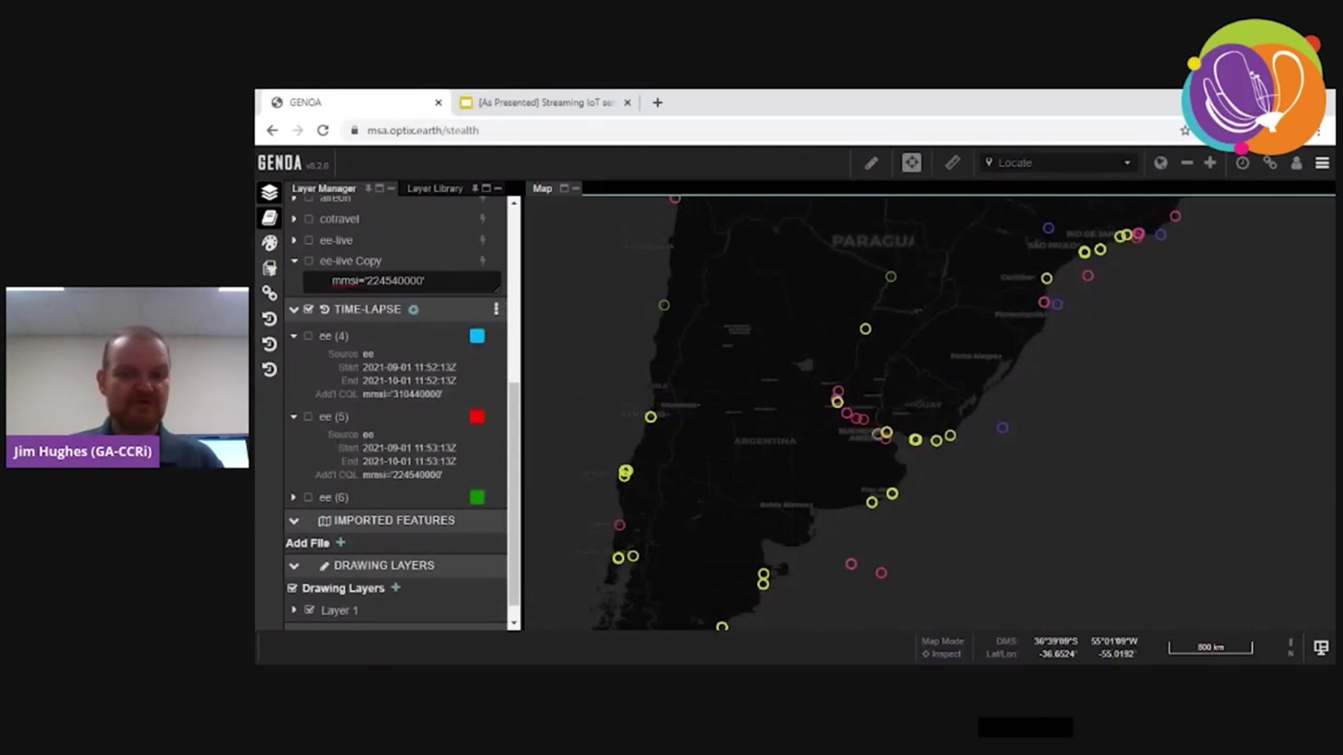 MIT Data Provenance Explorer tool interface