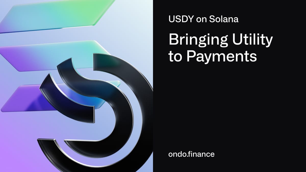 Ondo Finance USDY stablecoin logo