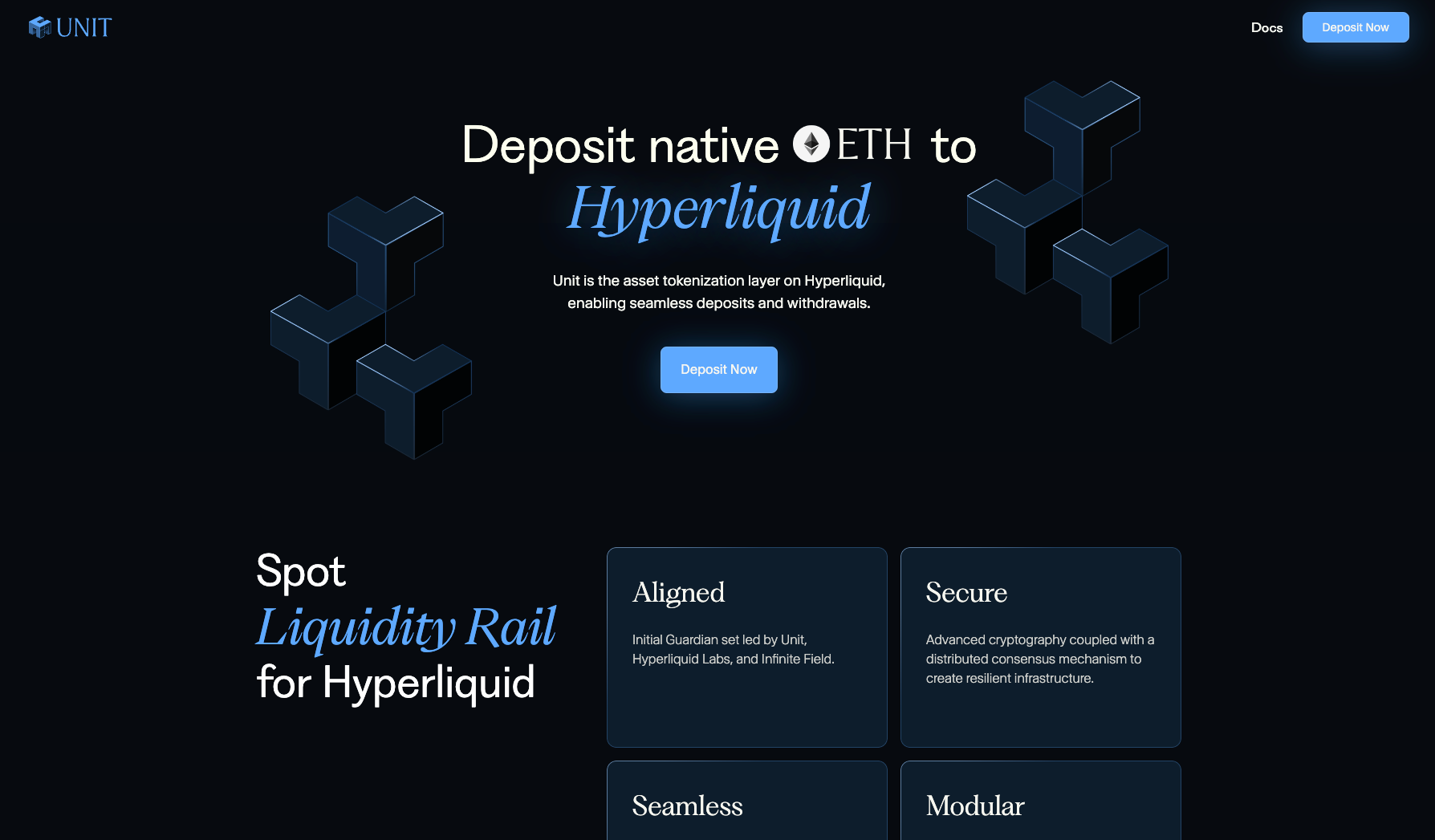 Hyperliquid on-chain order book interface screenshot